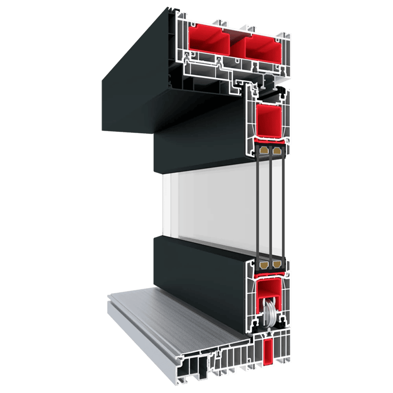 HS PremiDoor 76 - AluClip